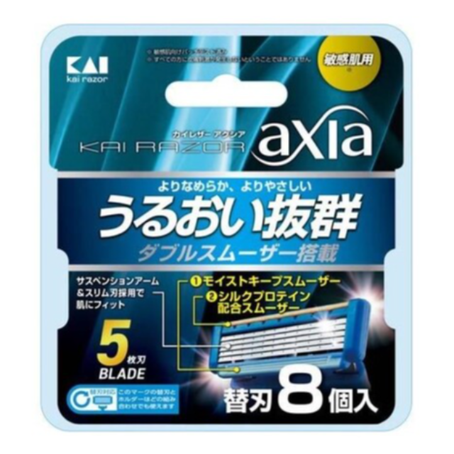 KAI 카이지루시 카이레이저 axia (교체날 8개입)