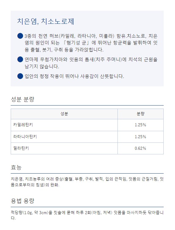 상품 설명1